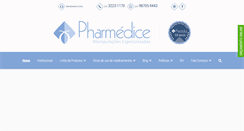 Desktop Screenshot of pharmedice.com.br